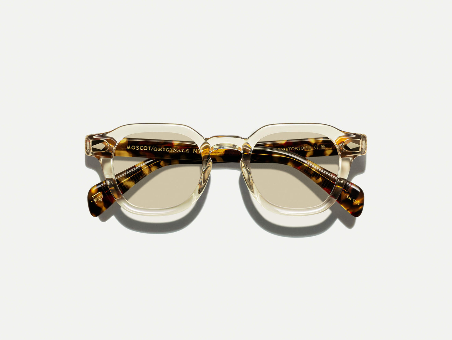 Moscot Dolt With Amber+ Sunglasses