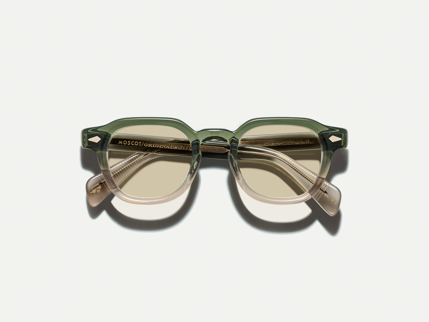 Moscot Dolt With Amber+ Sunglasses