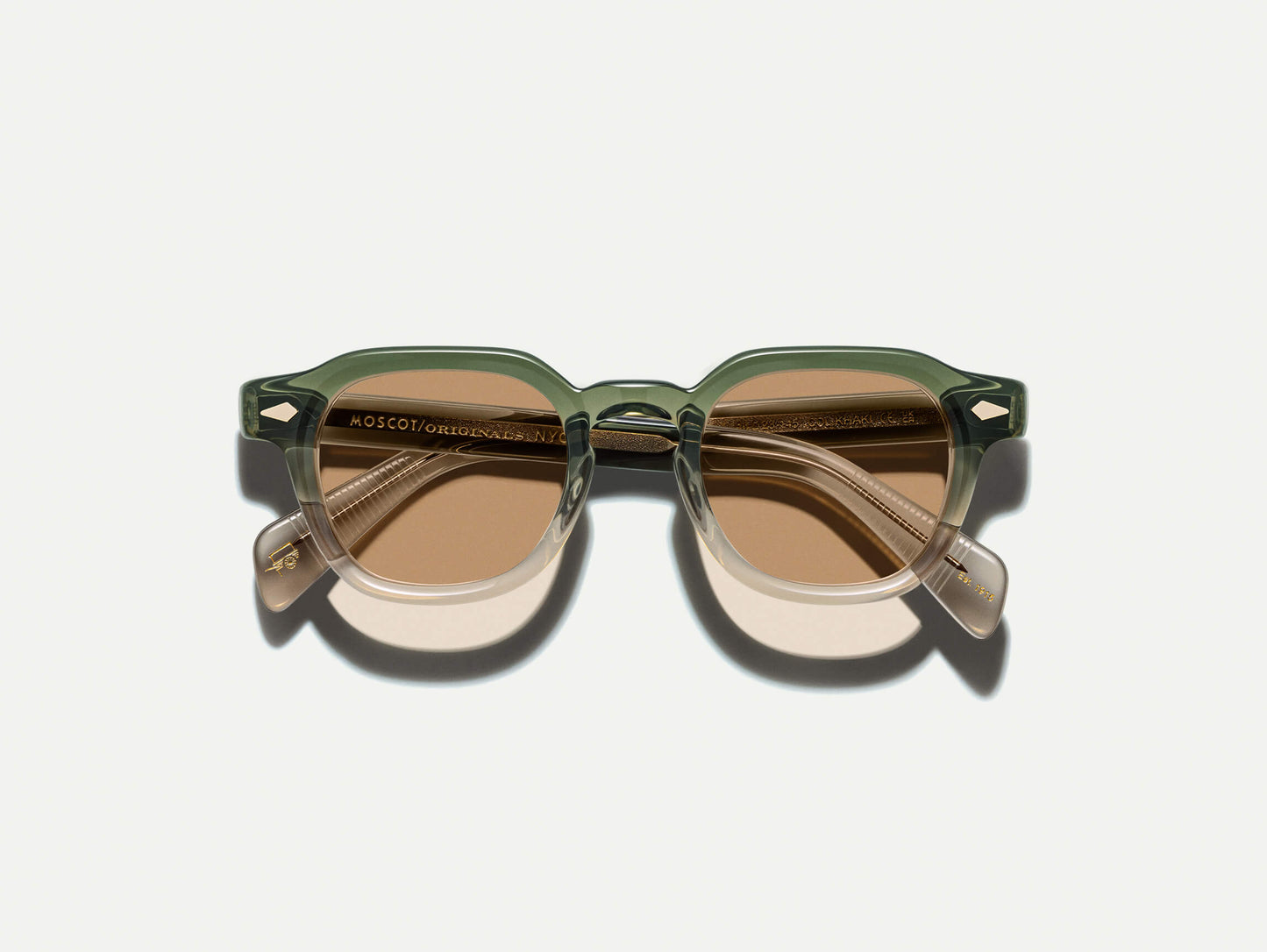 Moscot Dolt With Amber+ Sunglasses