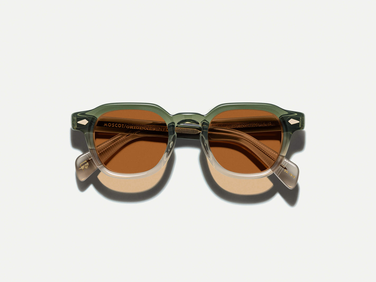 Moscot Dolt With Amber+ Sunglasses
