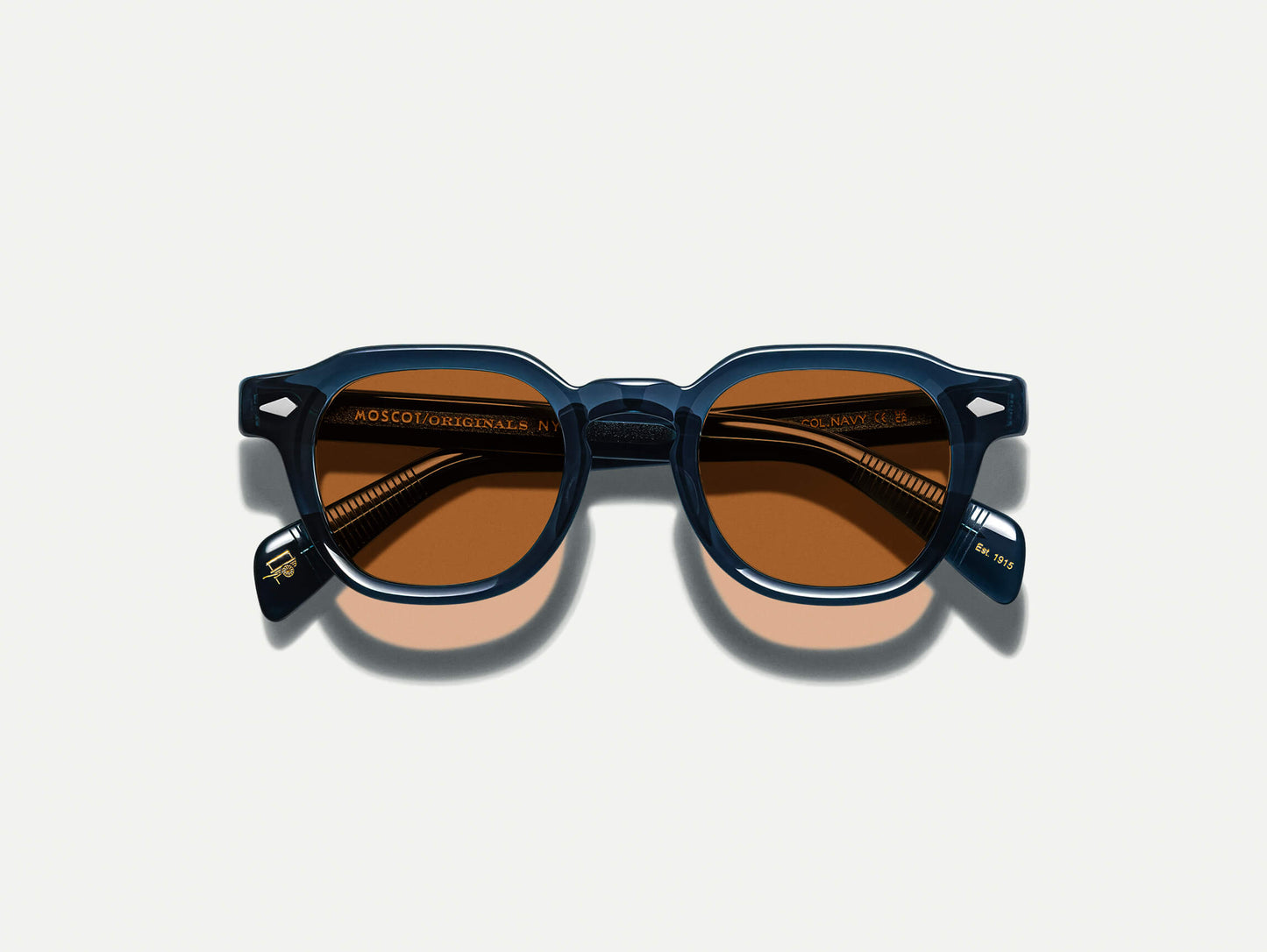 Moscot Dolt With Amber+ Sunglasses