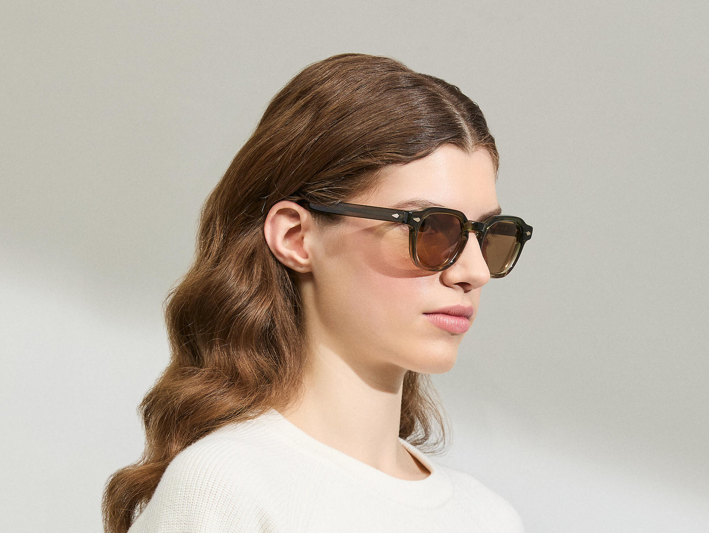 Moscot Dolt With Amber+ Sunglasses