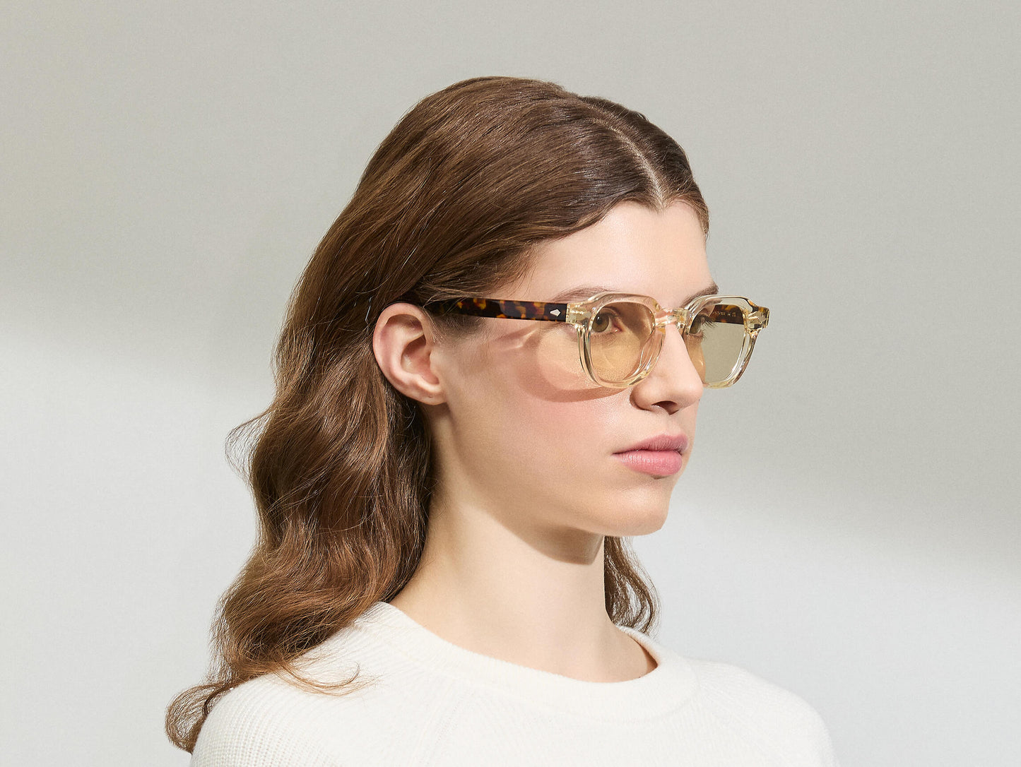 Moscot Dolt With Amber+ Sunglasses