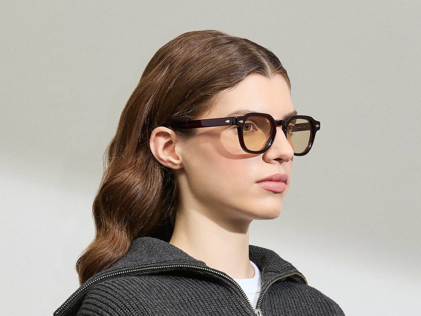 Moscot Dolt With Amber+ Sunglasses