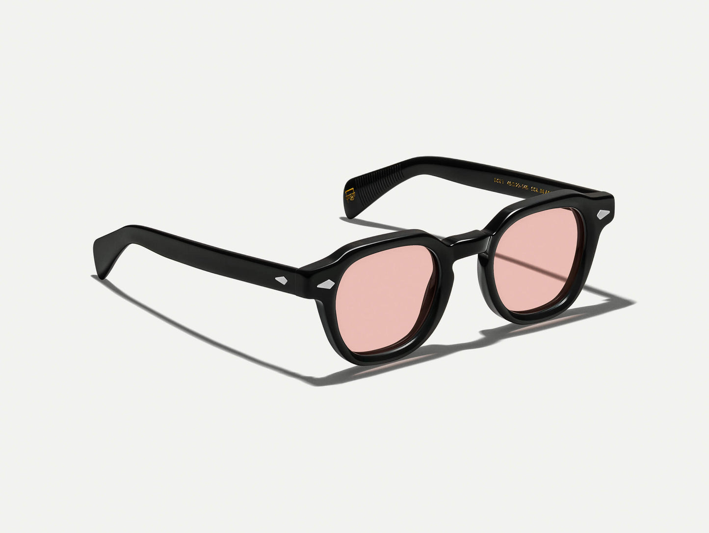 Moscot Dolt Black With Custom Made Tints Sunglasses