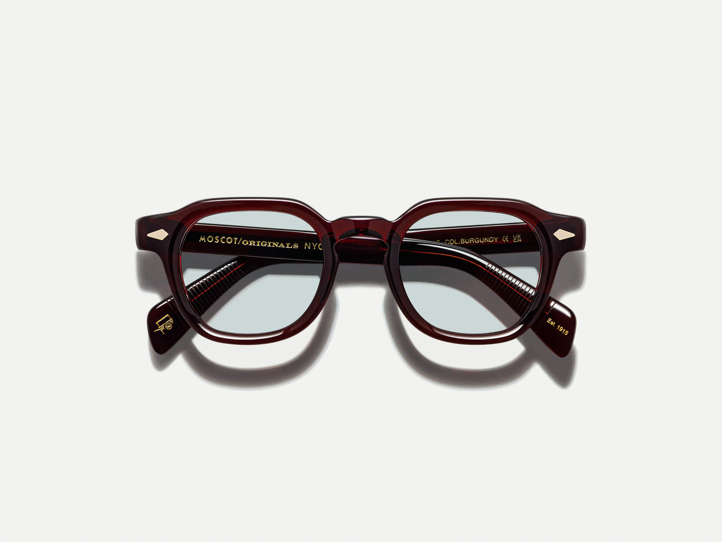 Moscot Dolt With Blue+ Sunglasses