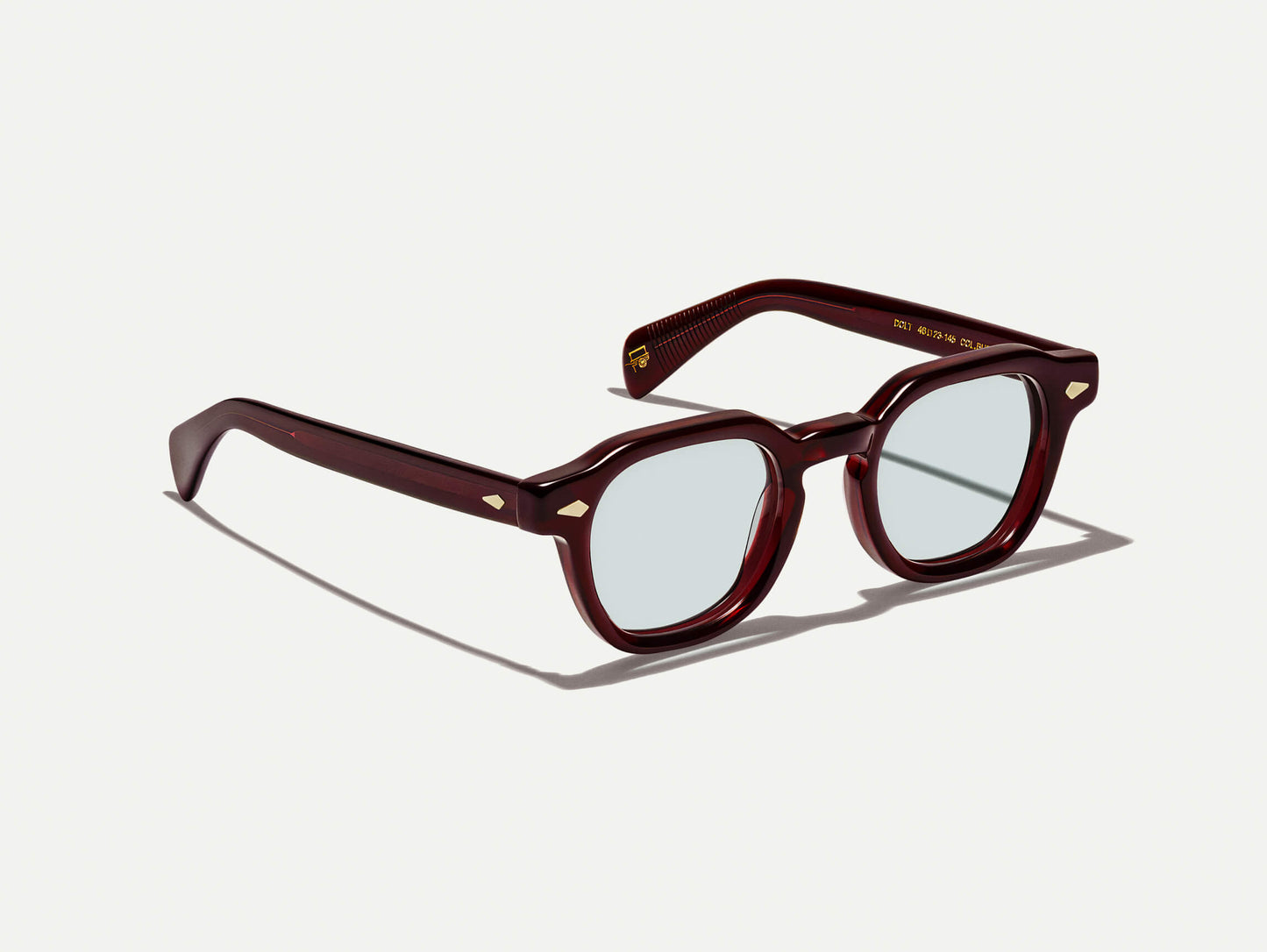 Moscot Dolt With Blue+ Sunglasses
