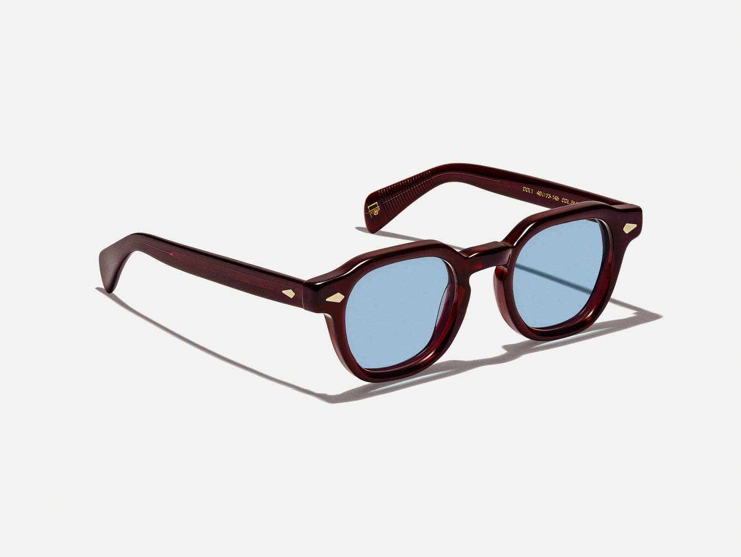 Moscot Dolt With Blue+ Sunglasses