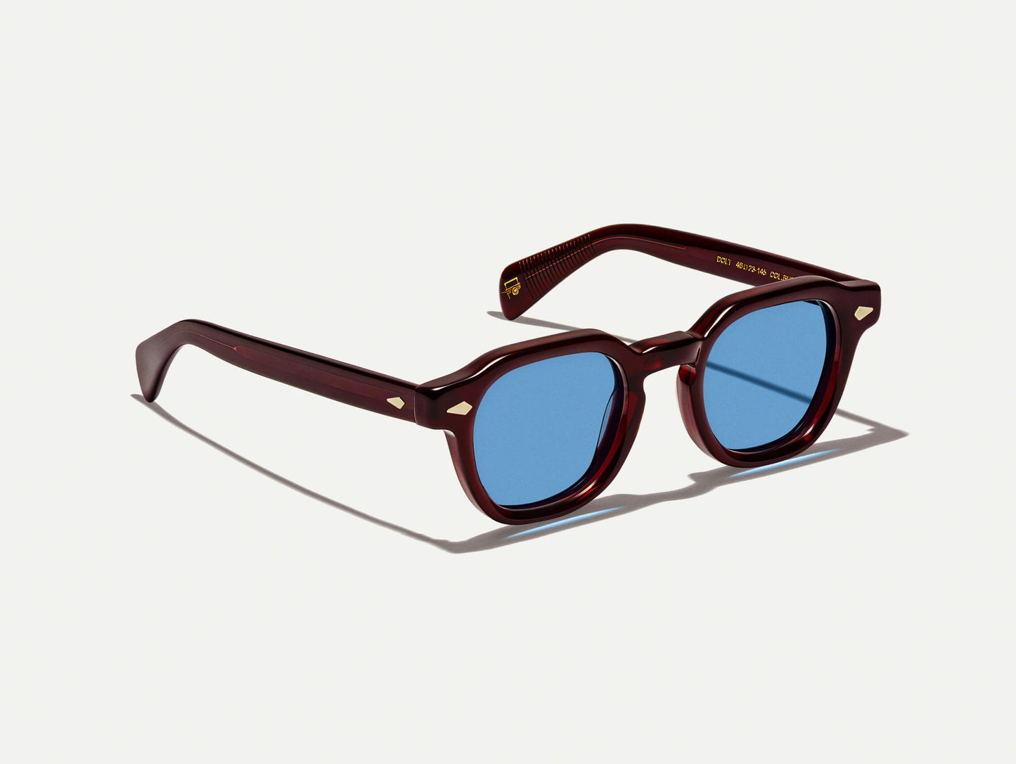 Moscot Dolt With Blue+ Sunglasses