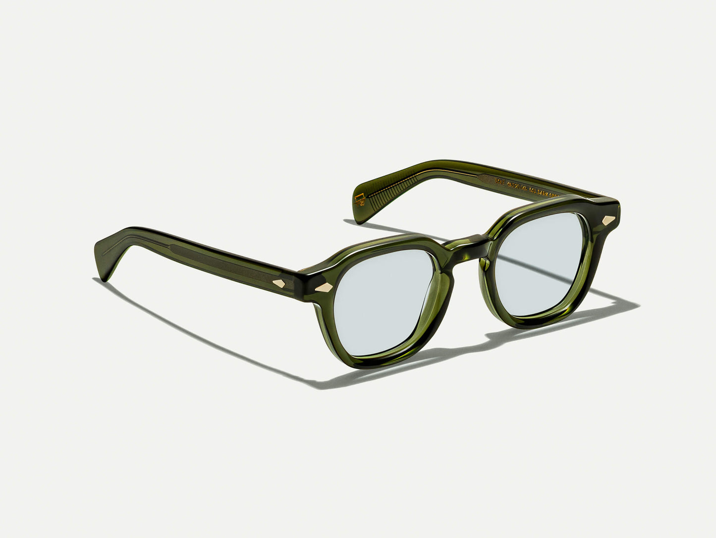 Moscot Dolt With Blue+ Sunglasses
