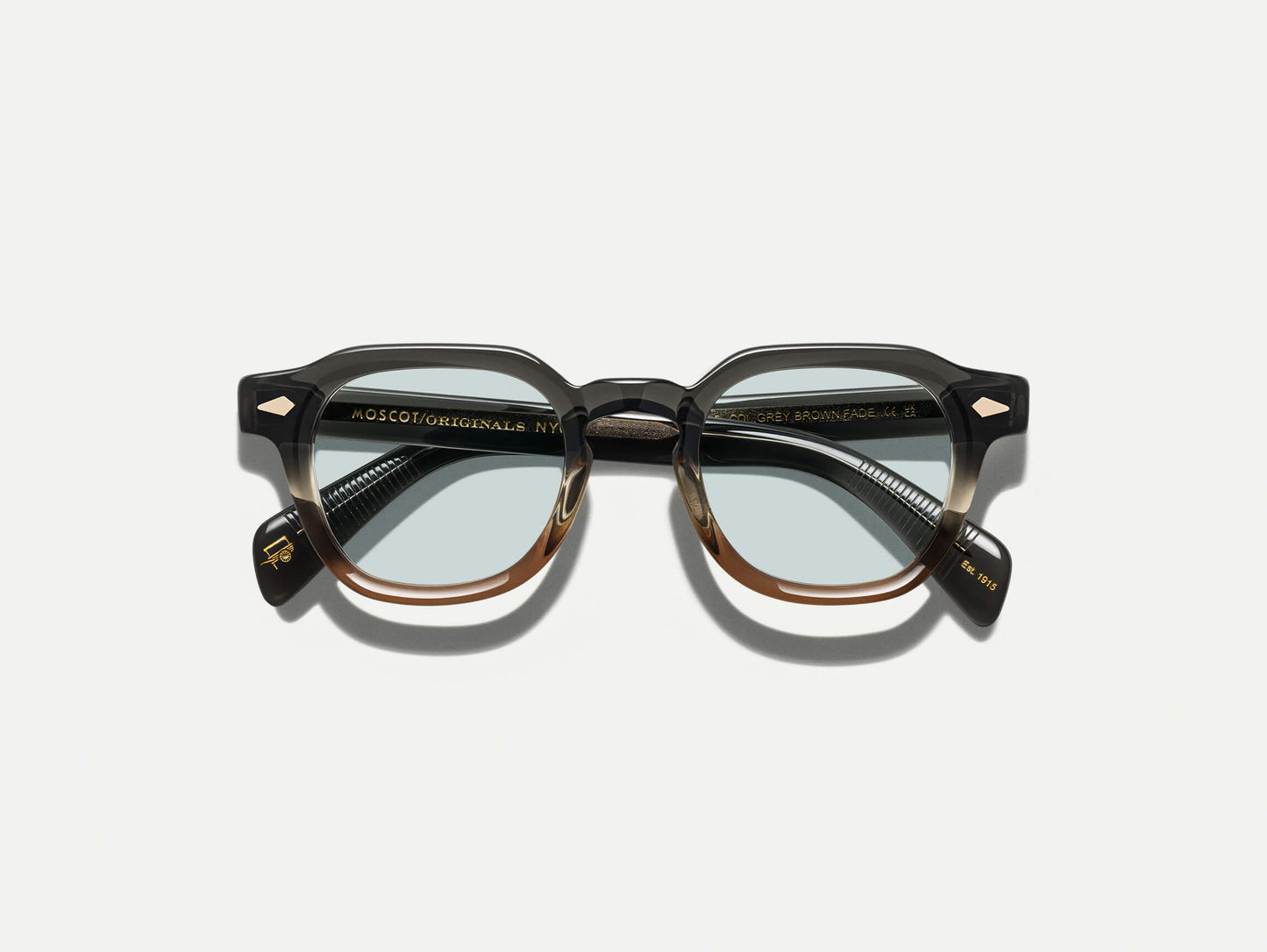 Moscot Dolt With Blue+ Sunglasses