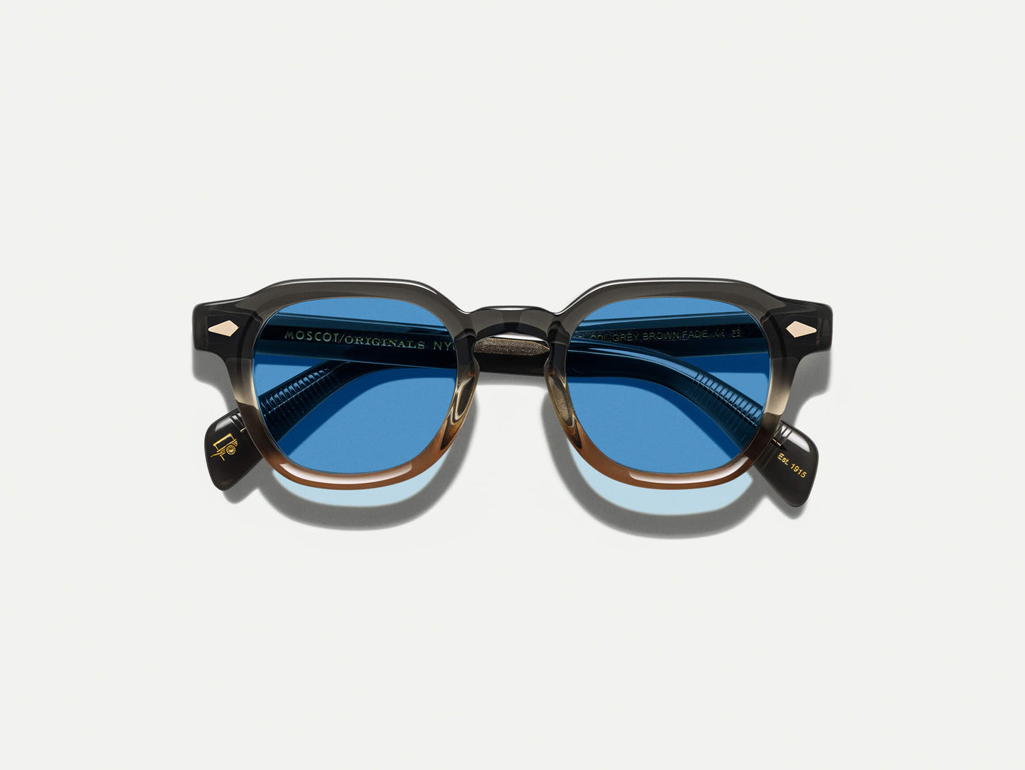 Moscot Dolt With Blue+ Sunglasses