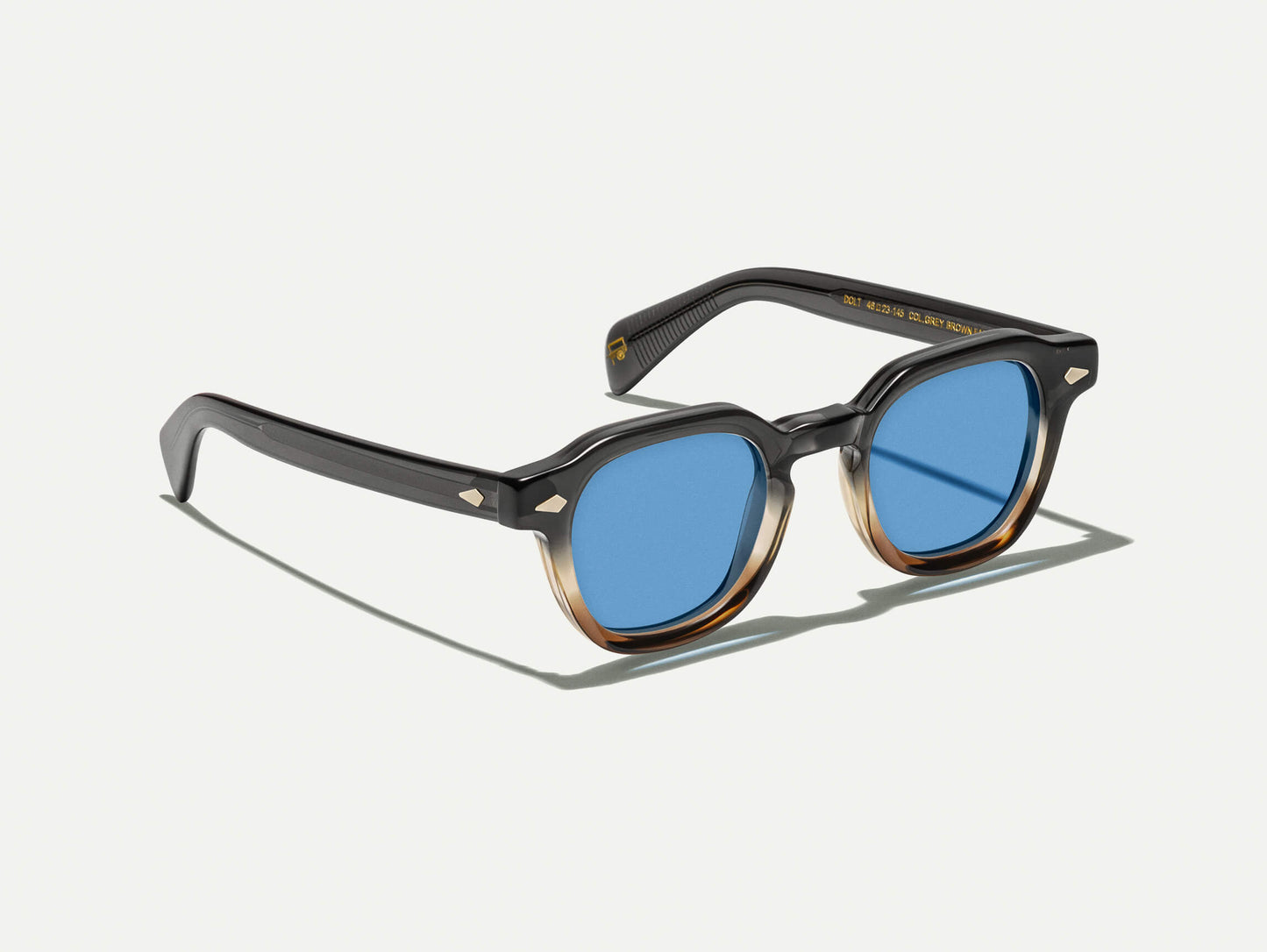 Moscot Dolt With Blue+ Sunglasses