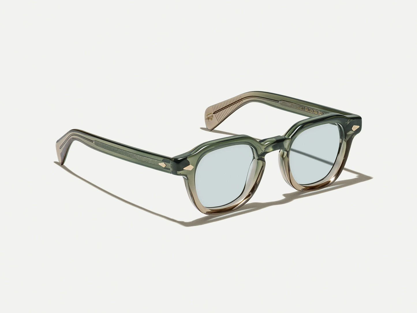 Moscot Dolt With Blue+ Sunglasses