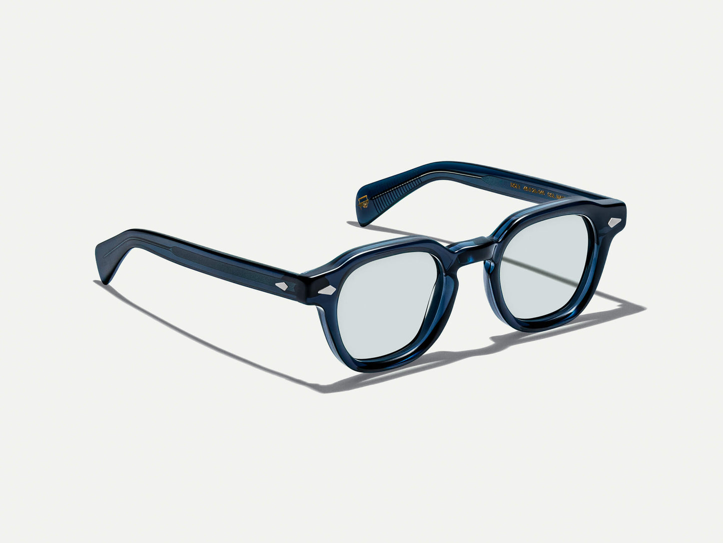 Moscot Dolt With Blue+ Sunglasses