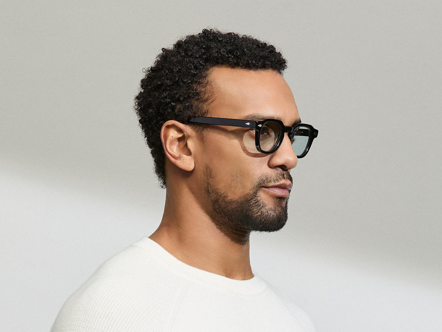 Moscot Dolt With Blue+ Sunglasses