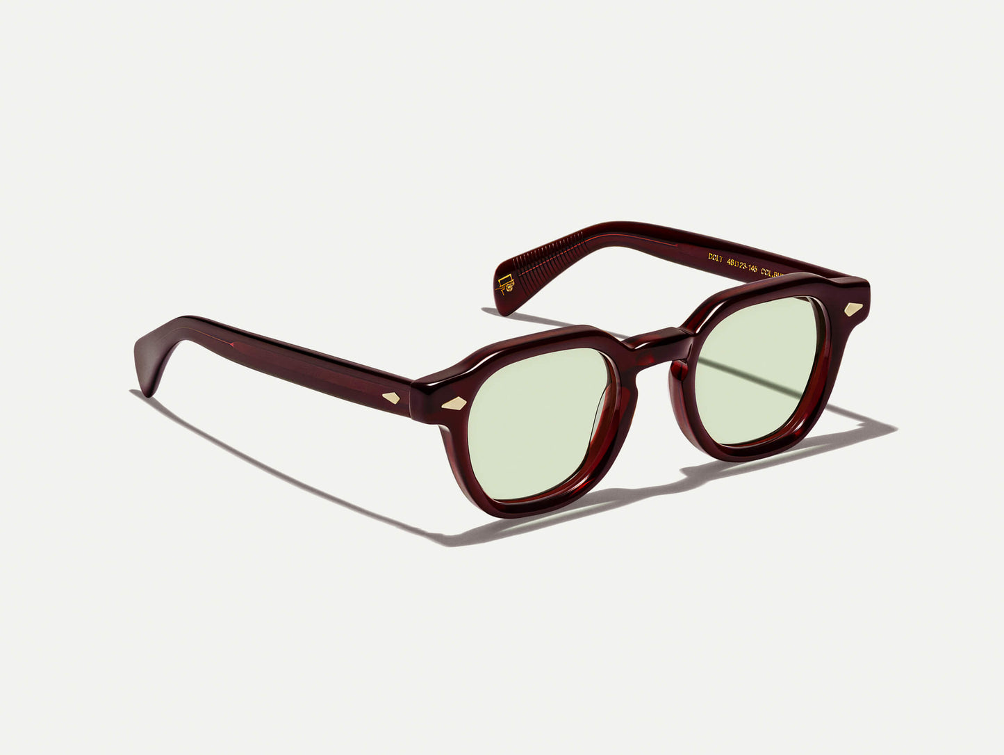 Moscot Dolt With Green+ Sunglasses