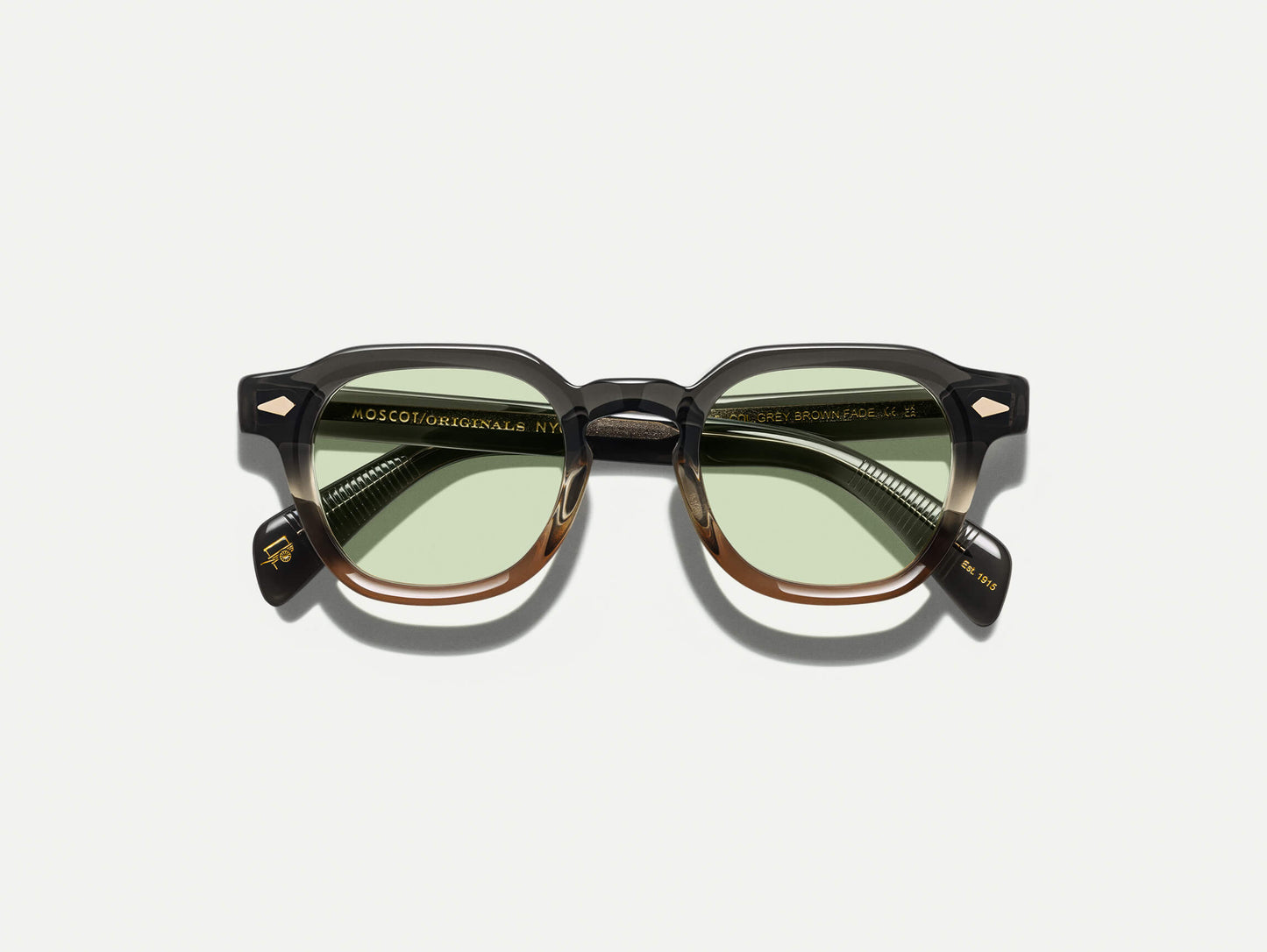 Moscot Dolt With Green+ Sunglasses