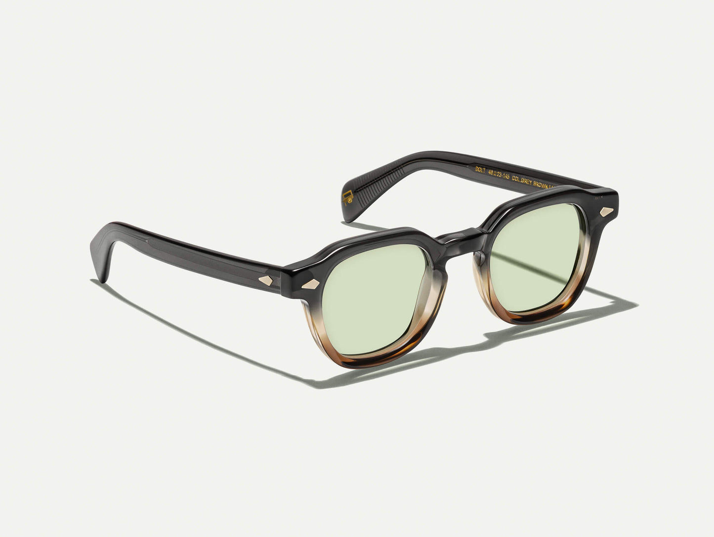 Moscot Dolt With Green+ Sunglasses
