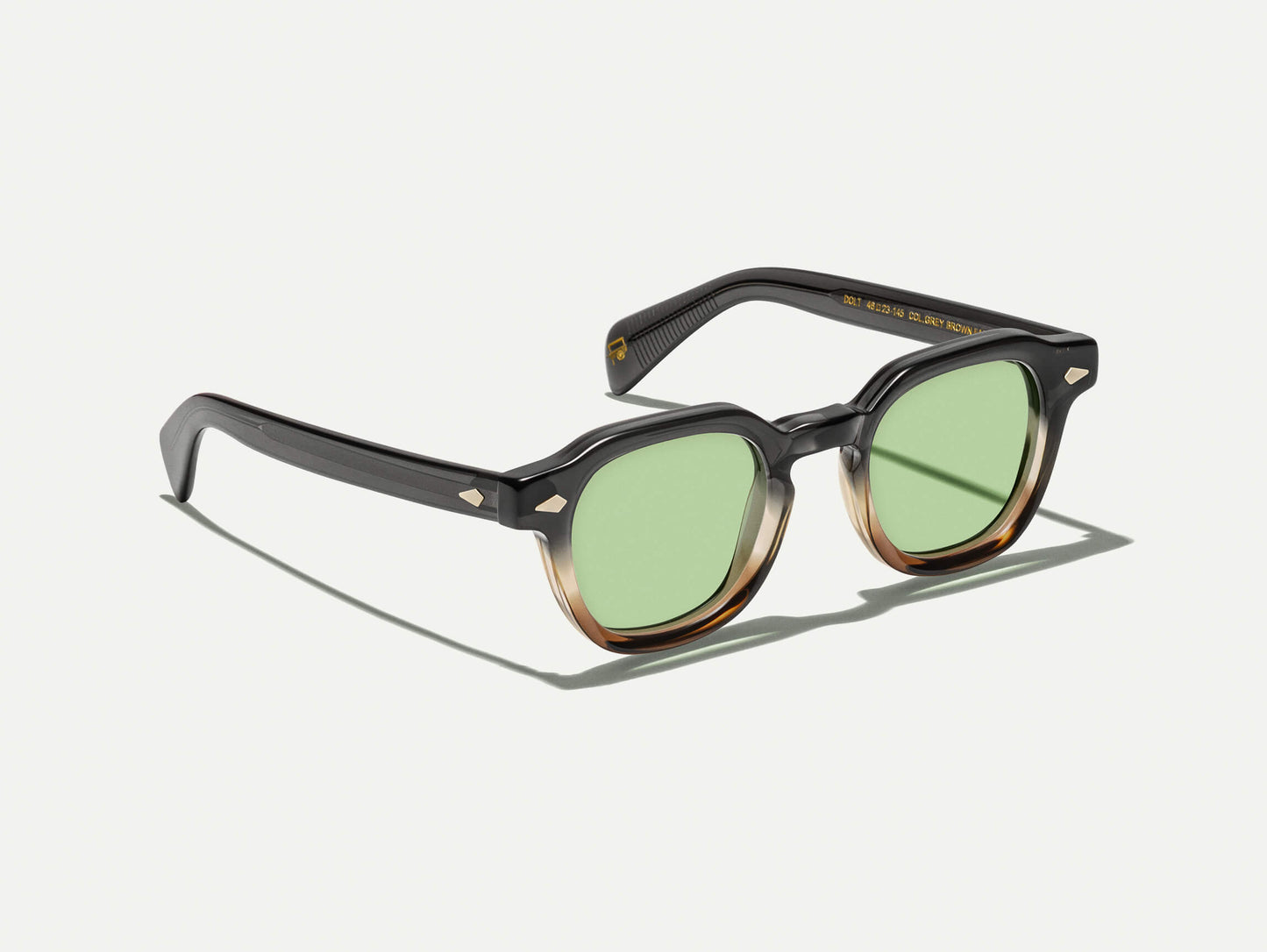 Moscot Dolt With Green+ Sunglasses