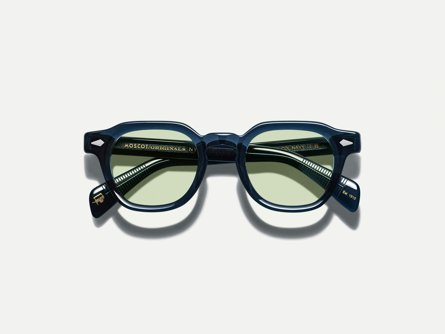 Moscot Dolt With Green+ Sunglasses