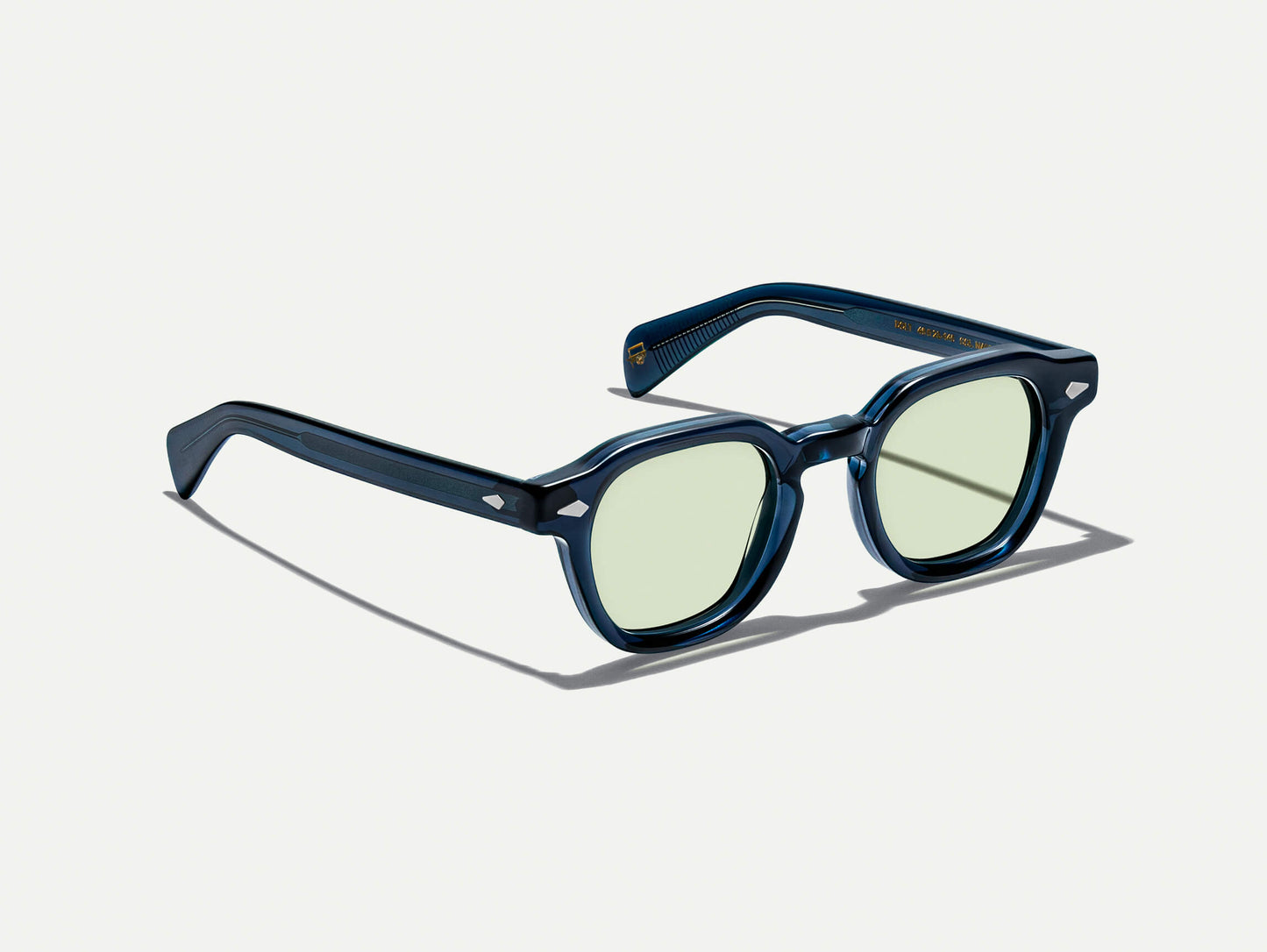 Moscot Dolt With Green+ Sunglasses