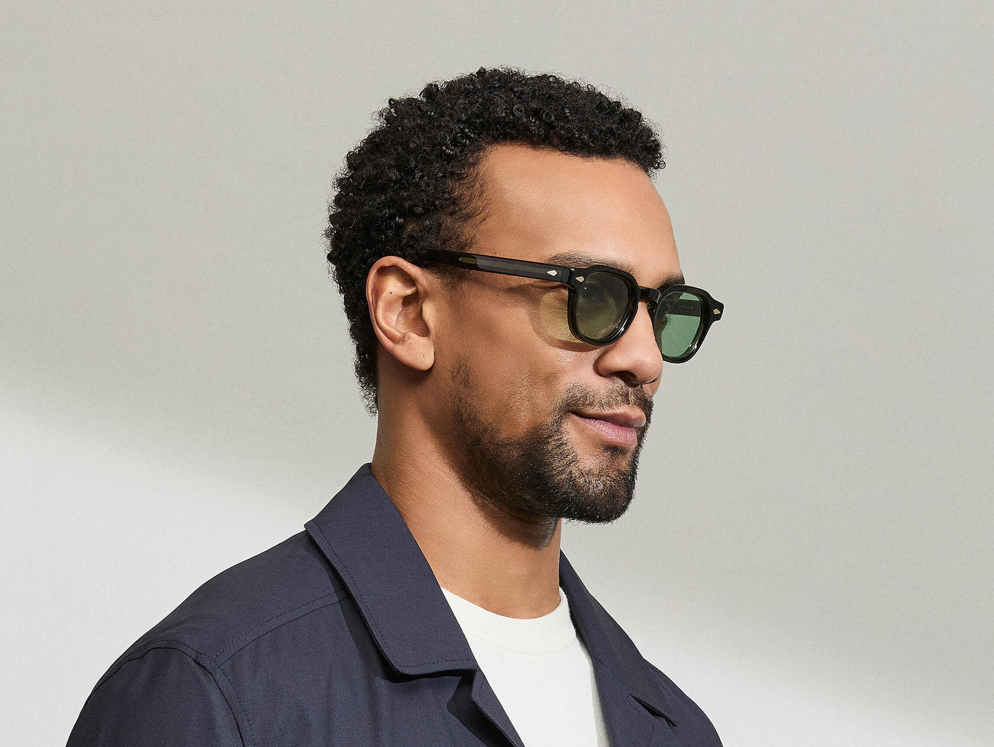 Moscot Dolt With Green+ Sunglasses
