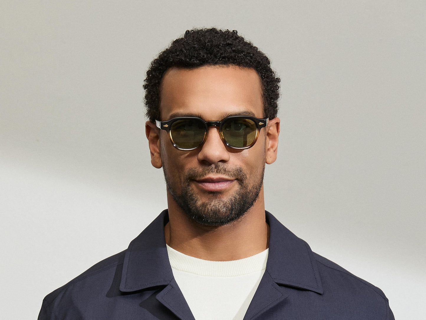 Moscot Dolt With Green+ Sunglasses