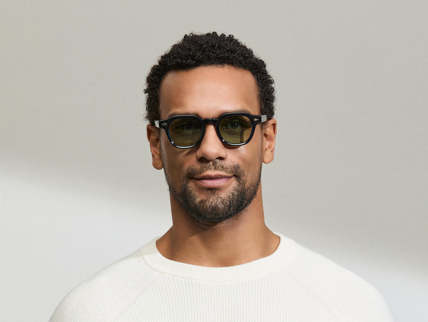 Moscot Dolt With Green+ Sunglasses