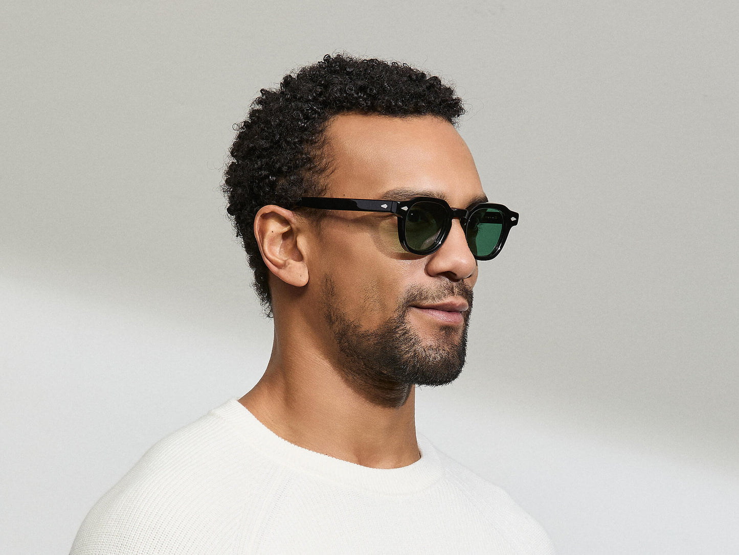Moscot Dolt With Green+ Sunglasses