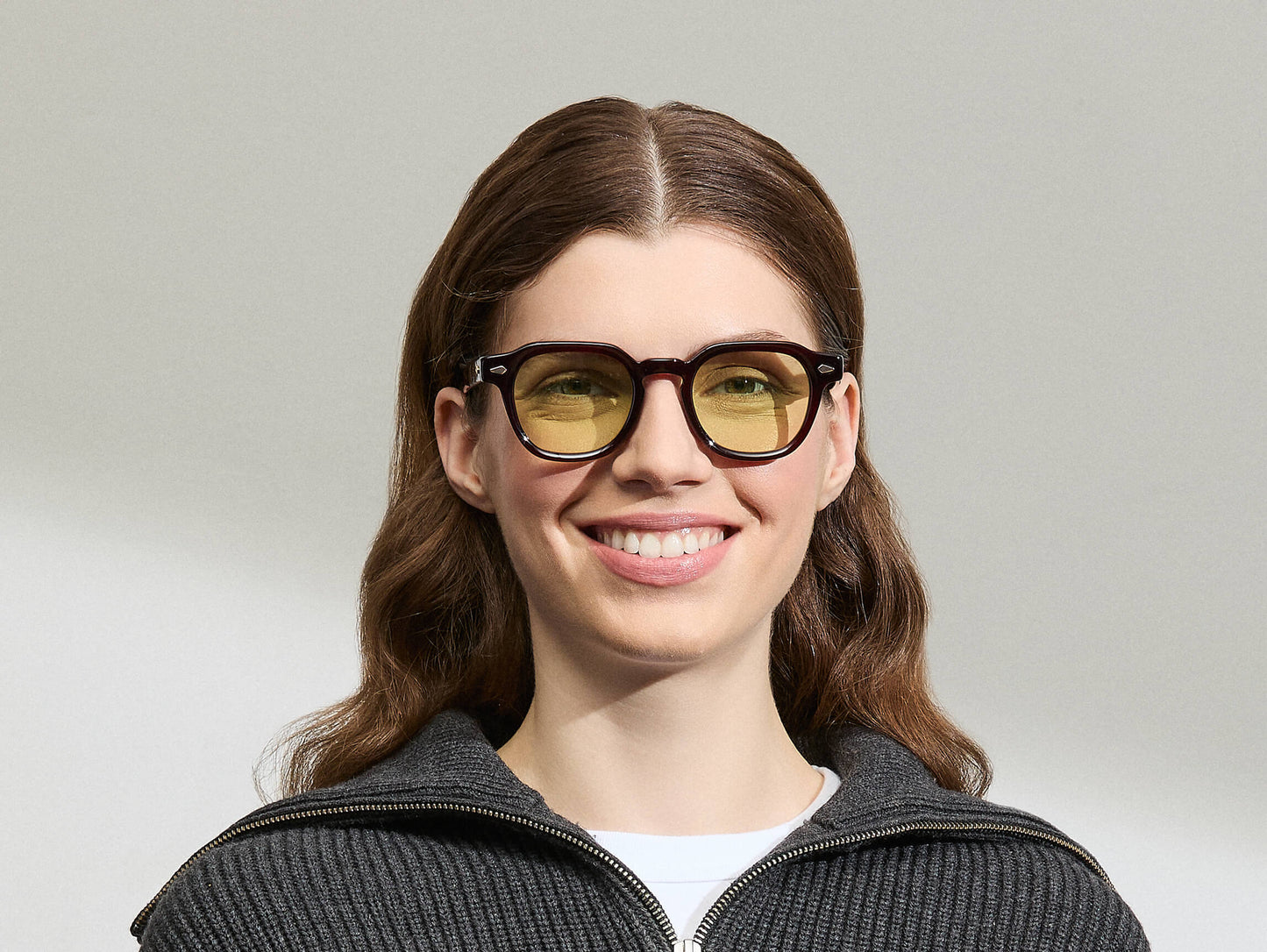 Moscot Dolt With Green+ Sunglasses