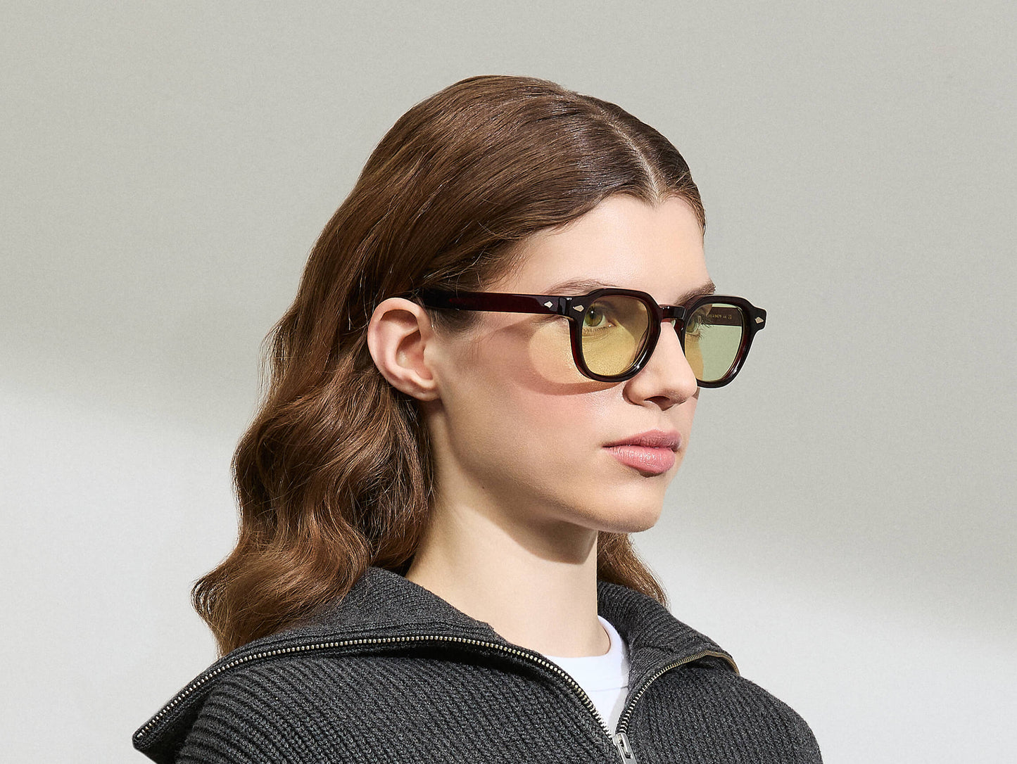 Moscot Dolt With Green+ Sunglasses