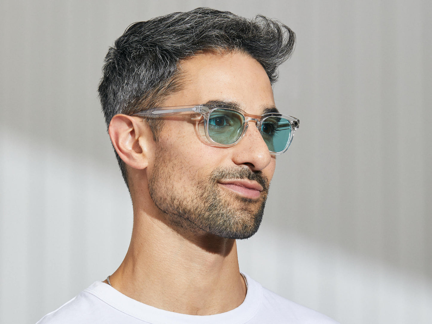 Moscot Gelt Crystal With Custom Made Tints Sunglasses