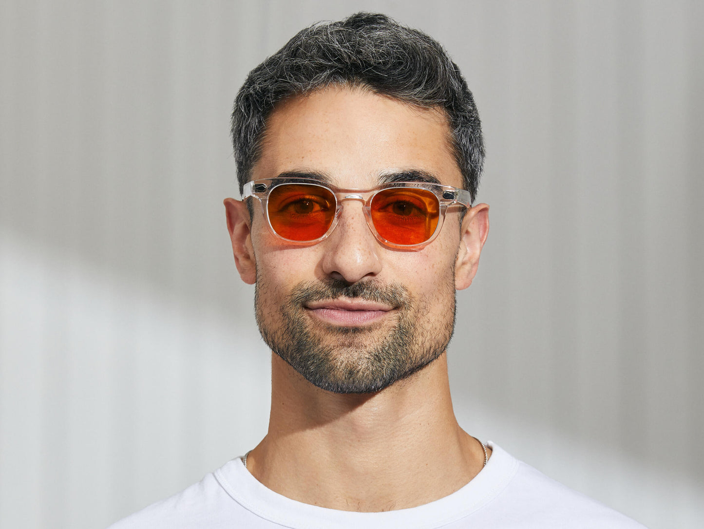 Moscot Gelt Crystal With Custom Made Tints Sunglasses