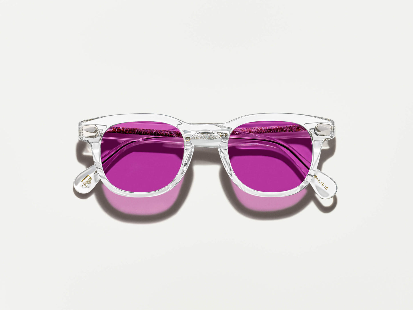 Moscot Gelt Crystal With Custom Made Tints Sunglasses