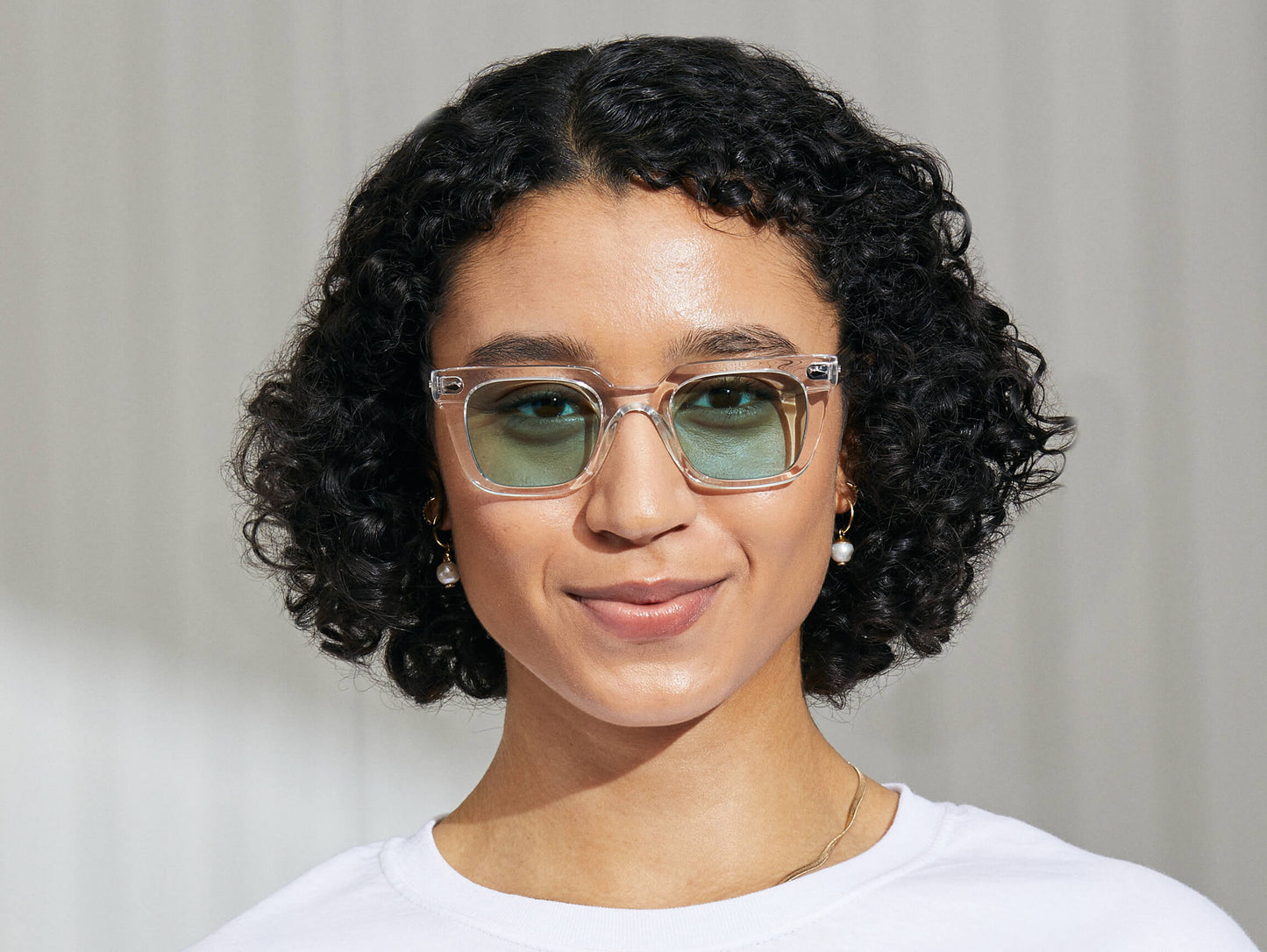 Moscot Grober Crystal With Custom Made Tints Sunglasses