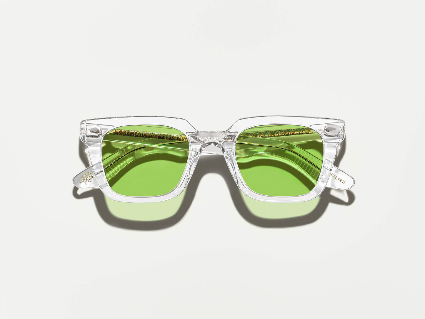 Moscot Grober Crystal With Custom Made Tints Sunglasses