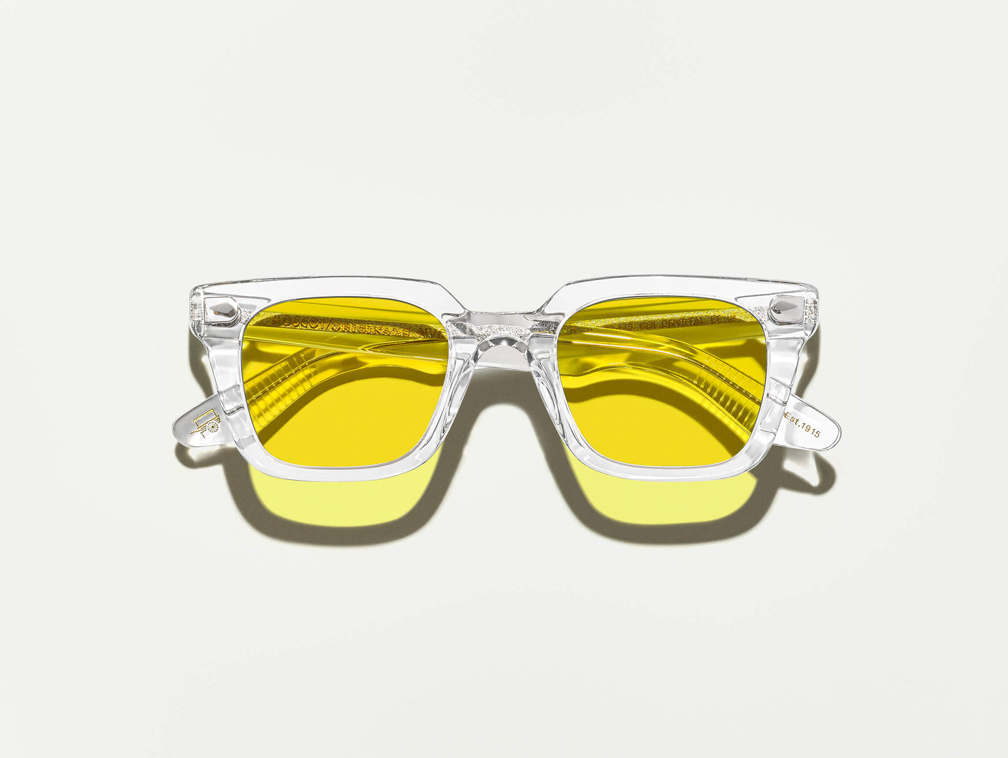 Moscot Grober Crystal With Custom Made Tints Sunglasses