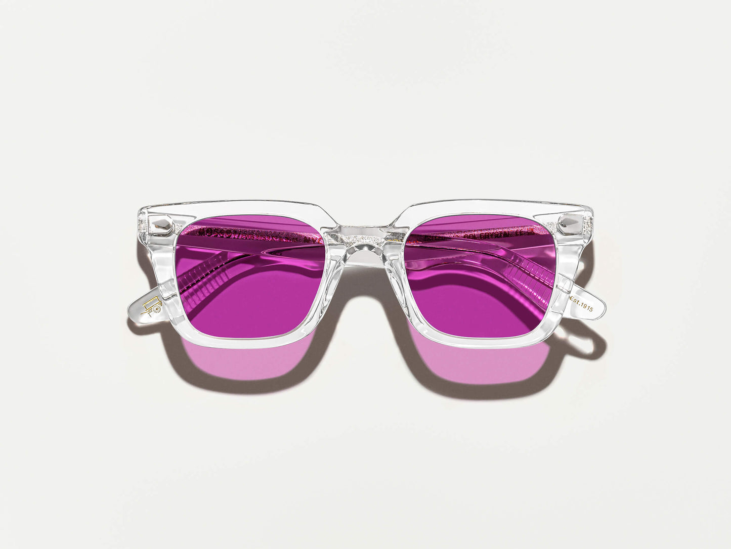Moscot Grober Crystal With Custom Made Tints Sunglasses