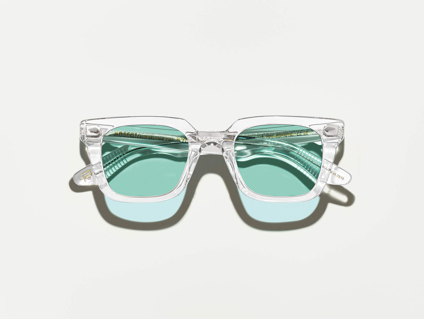 Moscot Grober Crystal With Custom Made Tints Sunglasses