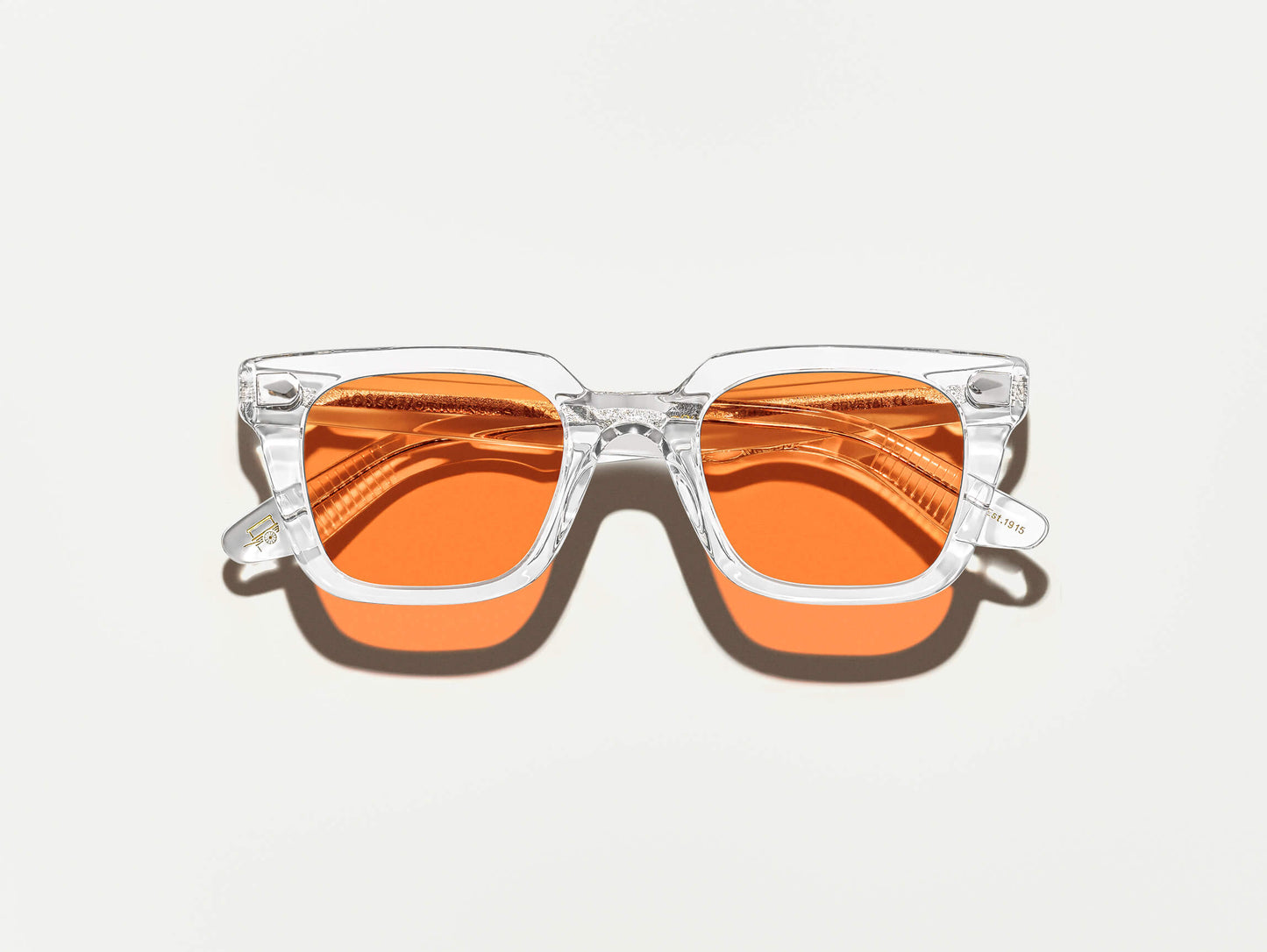 Moscot Grober Crystal With Custom Made Tints Sunglasses
