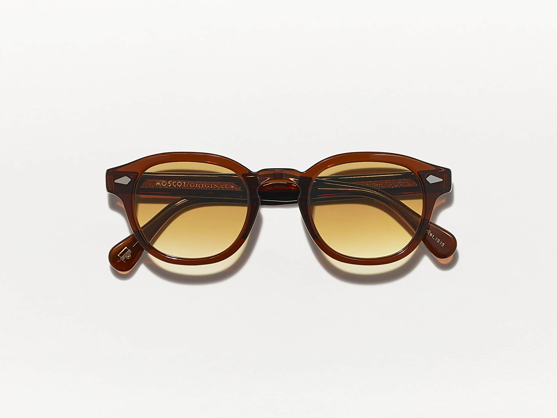 Moscot Lemtosh Monochrome Brown Sunglasses