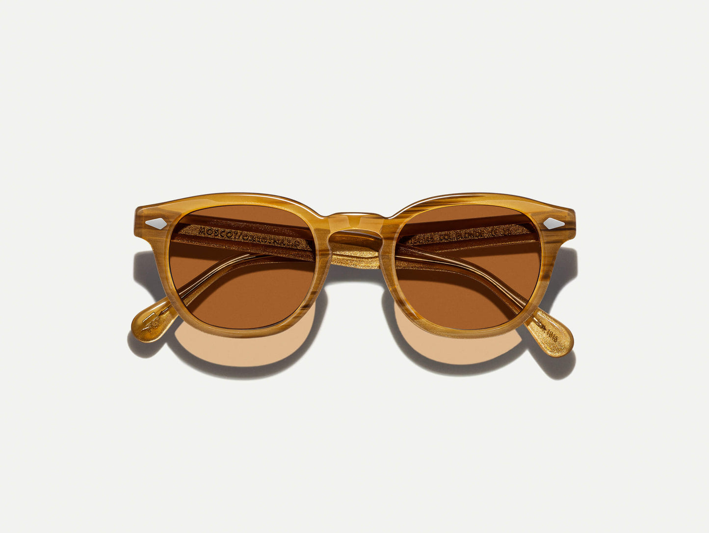Moscot Lemtosh With Amber+ Sunglasses