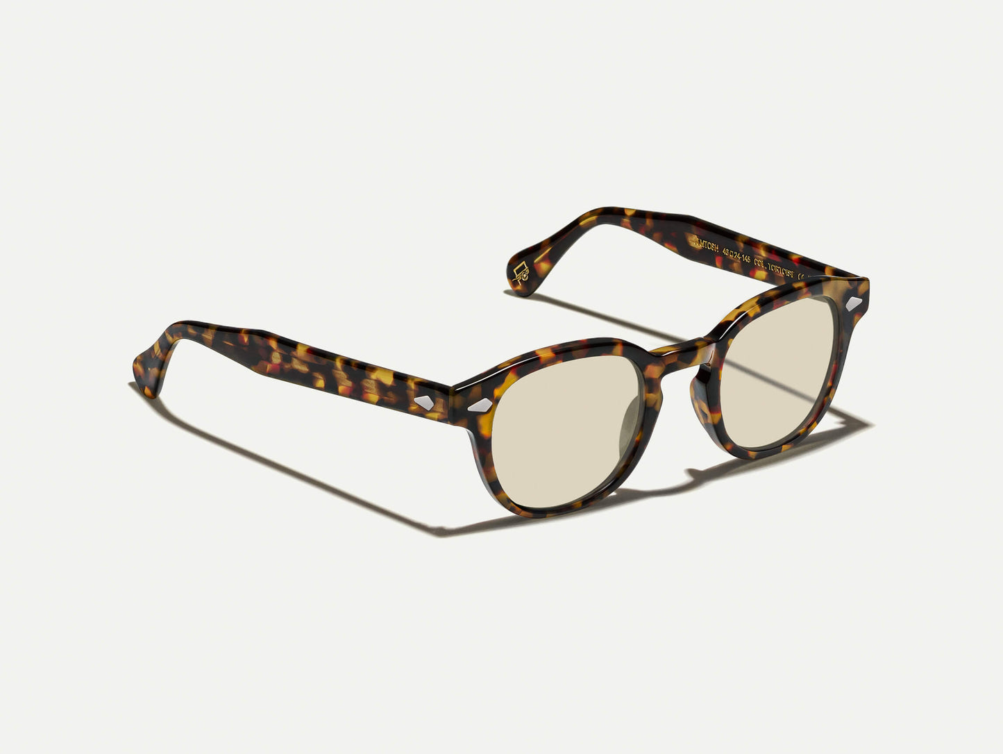 Moscot Lemtosh With Amber+ Sunglasses