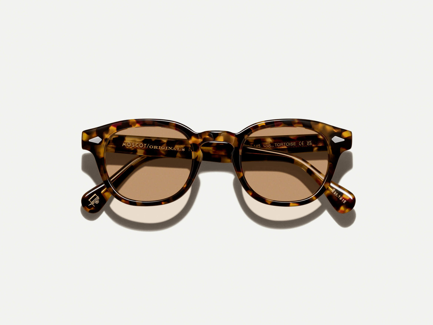 Moscot Lemtosh With Amber+ Sunglasses