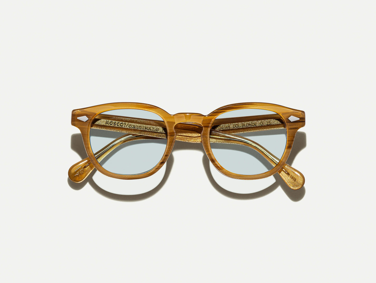 Moscot Lemtosh With Blue+ Sunglasses