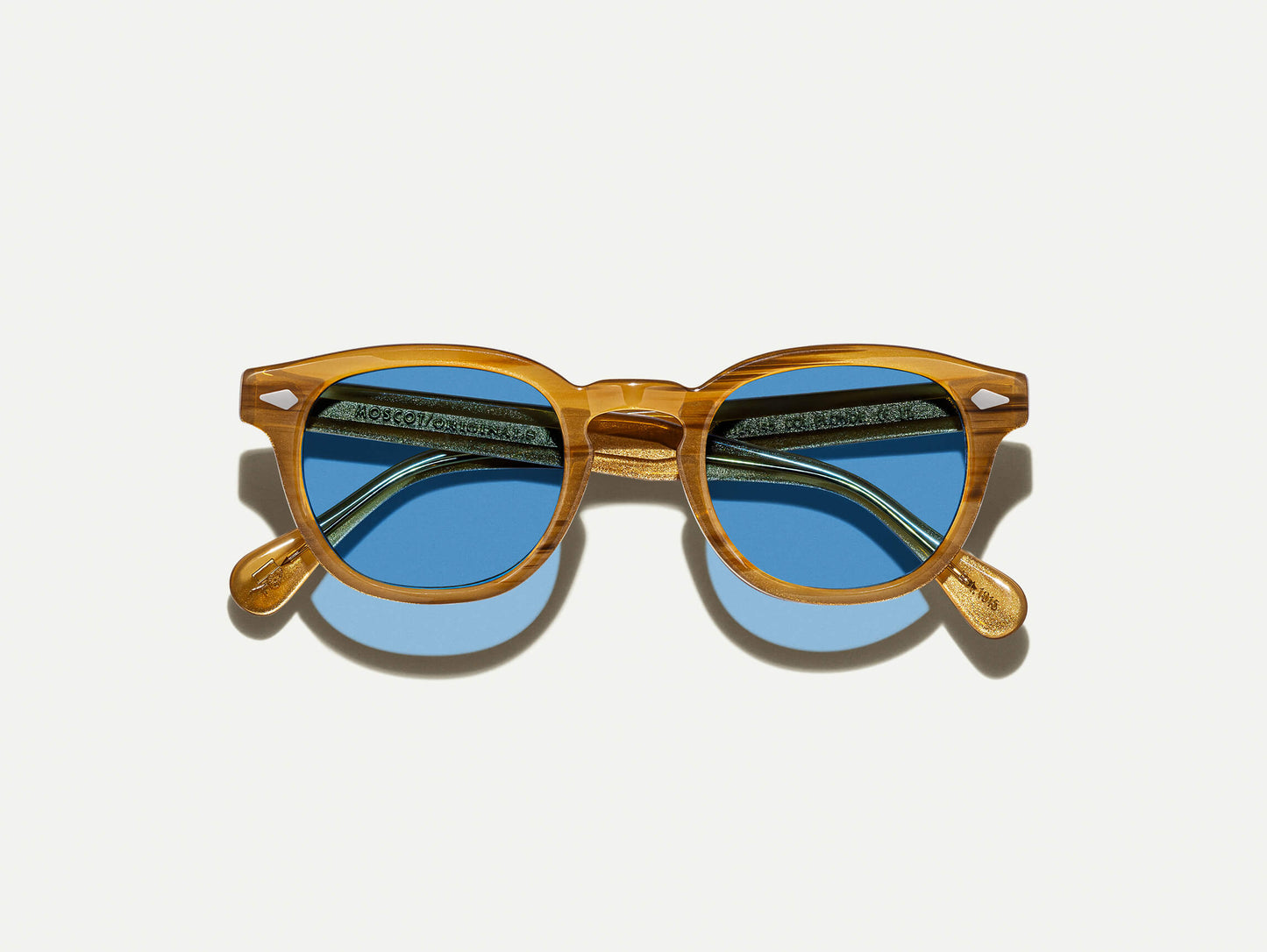 Moscot Lemtosh With Blue+ Sunglasses