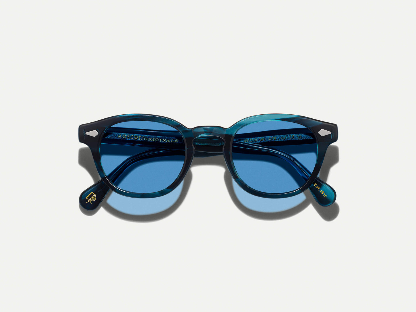 Moscot Lemtosh With Blue+ Sunglasses