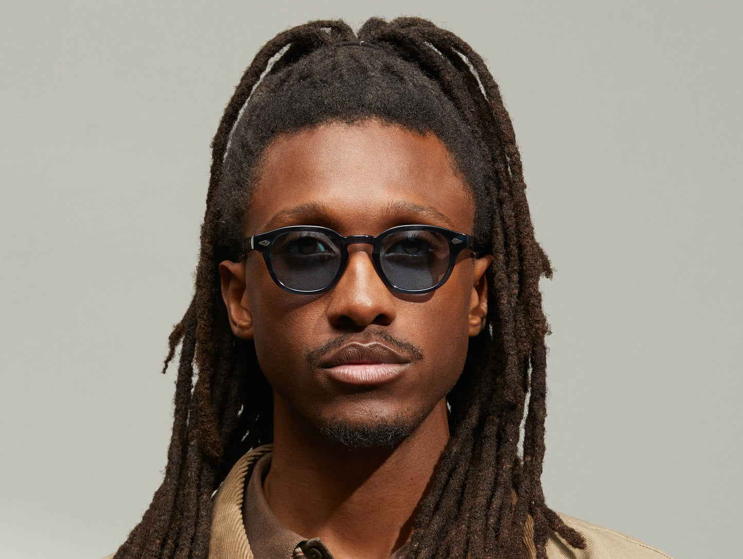 Moscot Lemtosh With Blue+ Sunglasses
