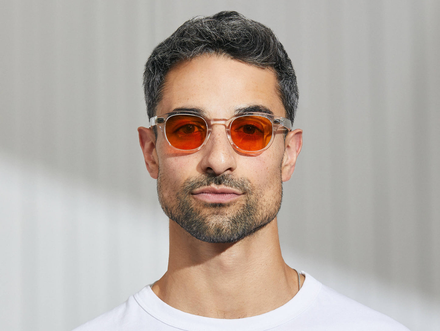 Moscot Lemtosh Crystal With Custom Made Tints Sunglasses
